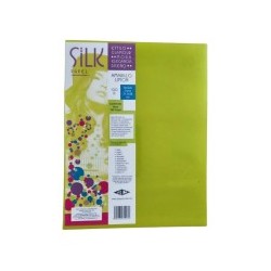 PAPEL SILK CTA. 130G. 1C. AMARILLO LIMON PAQ.C100H.