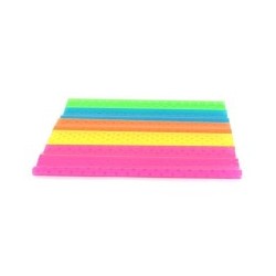 PAPEL FRANCES CLUNARES TRANSP.SALMONRSA BEBE PAQ.C10H.E10