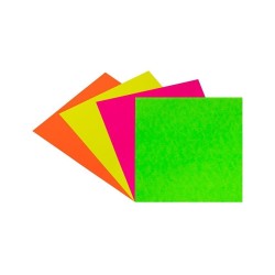 CARTULINA FLUOR. CTA. COL. MIX. PAQ. C20H 1C. 998 C.35