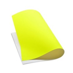 CARTULINA FLUOR.65X49CM AMAR.LIMON 9031945 47.5X66CM E.10