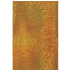 PAPEL MET. HOLOG. PUNTOS 50X70 CM ORO E.10 C.100