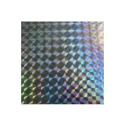 CARTULINA HOLOGRAFICA SAIRA 50X65CM PLATA E10 C300
