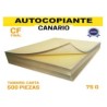 PAPEL AUTOCOPIANTE CF 75G. CTA. CANARIO FINAL MILL E.5C5