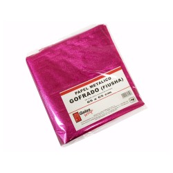 PAPEL MET. GOFRADO FIUSHA E.10 C.100