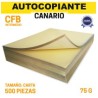 PAPEL AUTOCOPIANTE CFB 75G. CTA. CANAR INTERM.MILL.E.5 5