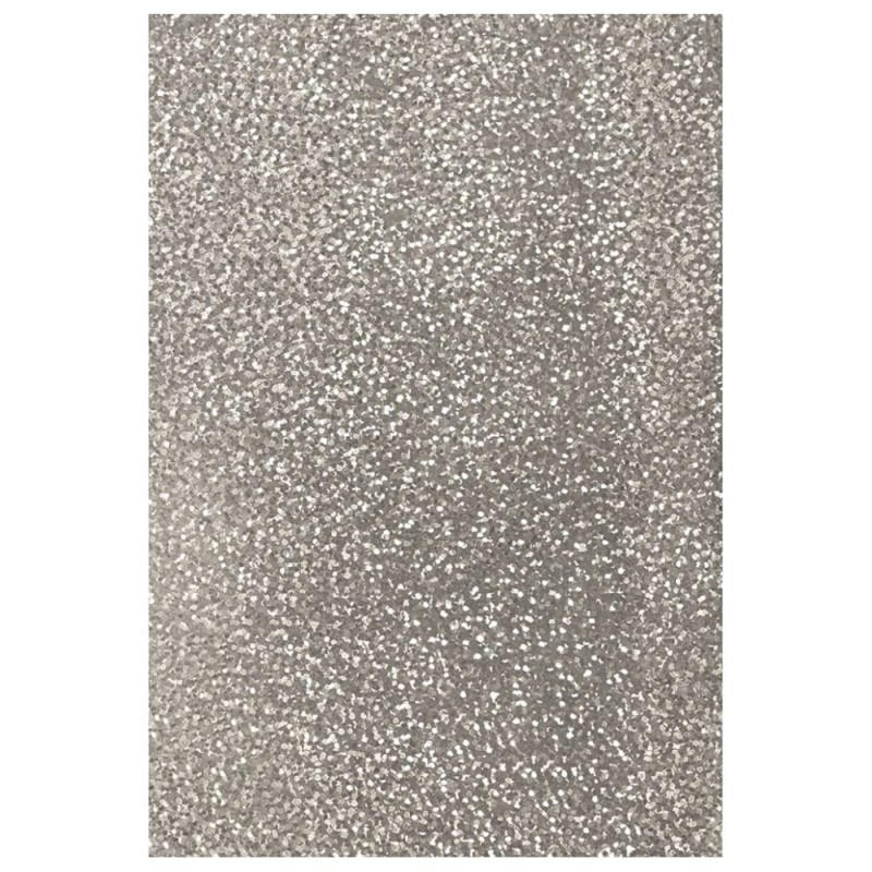 PAPEL MET. HOLOG. PUNTOS 50X70 CM PLATA E.10 C.100