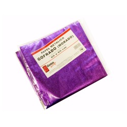 PAPEL MET. GOFRADO MOR.OBISPO E.10 C.100