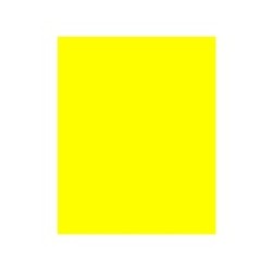 PAPEL BOND FLUOR. CTA. AMARILLO-ELEC.YELLOW 75G.5005000
