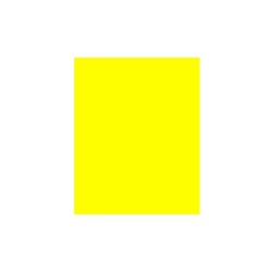 PAPEL BOND FLUOR. CTA. AMARILLO-ELEC.YELLOW 75G.5005000