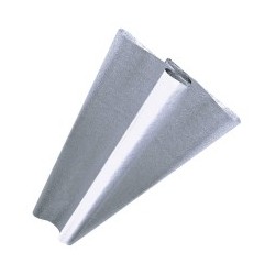 PAPEL MET. GOFRADO PLATA E.10 C.100