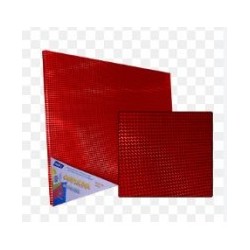 CARTULINA HOLOGRAFICA SAIRA 50X65CM ROJO E10 C300