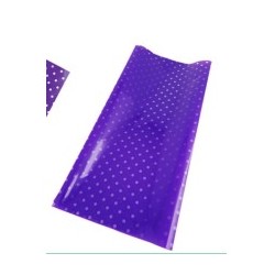 PAPEL FRANCES CLUNARES TRANSP. MORADO PAQ. C10H.E10