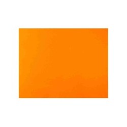 CARTULINA FLUOR. 65X49 CM. PAPAYA 9021943 47.5X66 CM E.10