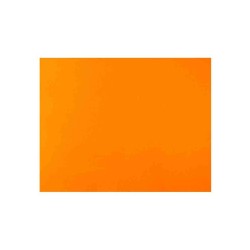 CARTULINA FLUOR. 65X49 CM. PAPAYA 9021943 47.5X66 CM E.10