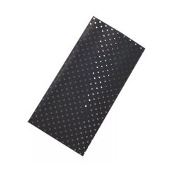 PAPEL FRANCES CLUNARES TRANSP. NEGRO PAQ. C10H.E10