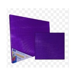 CARTULINA HOLOGRAFICA SAIRA 50X65CM MORADO E10 C300