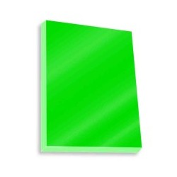 CARTULINA FLUOR. 65X49 CM. VERDE 9041949 47.5X66CM E.10