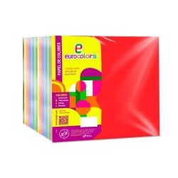 PAPEL BOND CTA. ARCOIRIS EUROCOLOR 75G. PAQ. C1000H. C.3