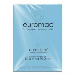 PAPEL LUSTRE MAPASA 50X70CM. AZUL PASTEL E.25 C.500