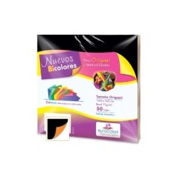 PAPEL BOND BICOLOR CTA MIX EUROCOLORS 75G. PAQ.C100H. C.25