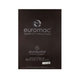 PAPEL LUSTRE MAPASA 50X70CM. CAFE E.25 C.500