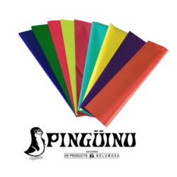 PAPEL CREPE PINGUINO MANDARINA E.10 C.250 20