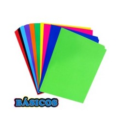 PAPEL BOND FLUOR. CTA. MIX 75G.TASKY PAQ.C100H. C.25