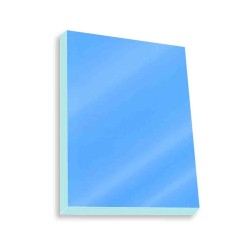 PAPEL LUSTRE SATINADO 49X66 CM. AZUL CIELO 501 25500