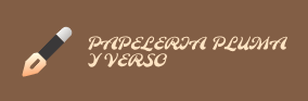 PAPELERIA PLUMA Y VERSO
